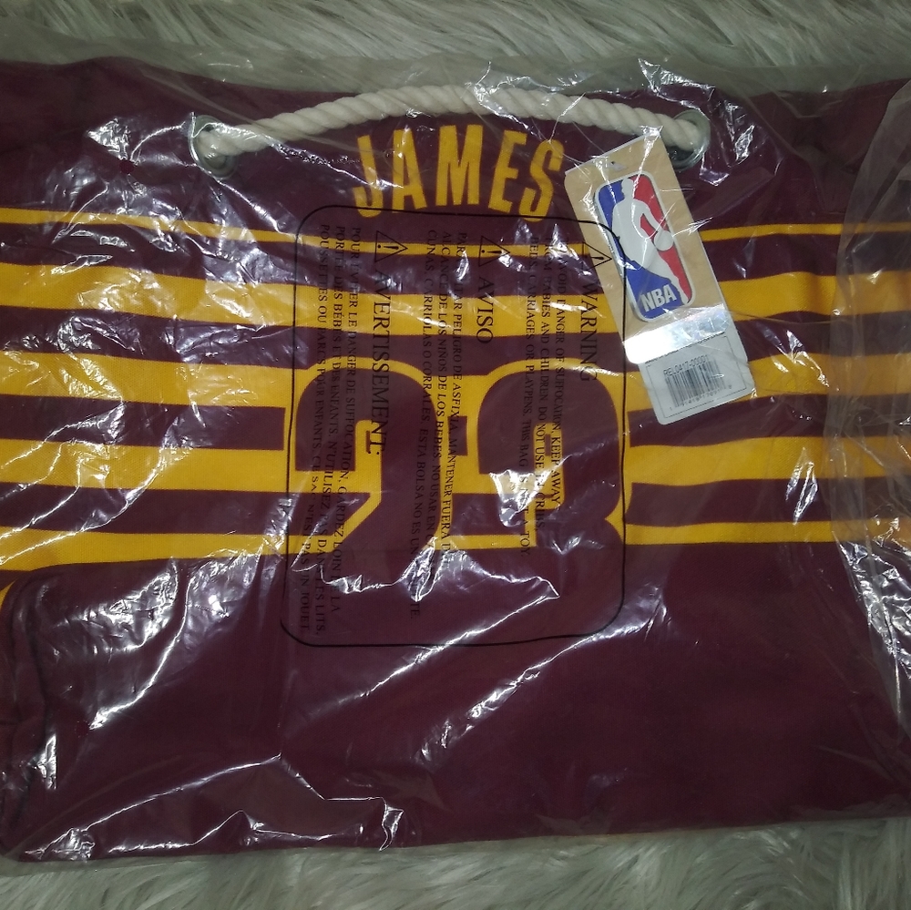 NWT 🌴Lebron James Cavs Nautical Bag 🚢